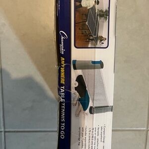 Champion Blue and Black Table Tennis Set